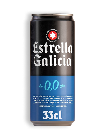 Lata Estrella Galicia 0,0